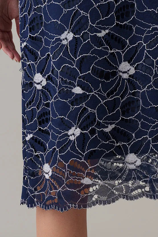 Blooming Lace: Lace Shirt Dress