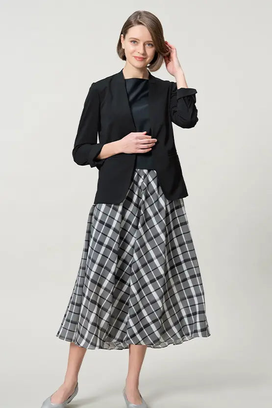 Stretch Chiffon: Layered Dress