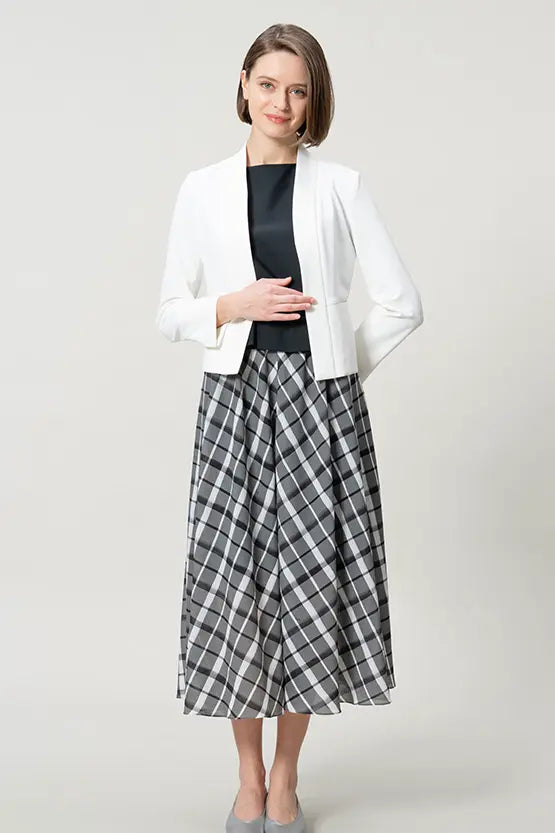 Stretch Chiffon: Layered Dress