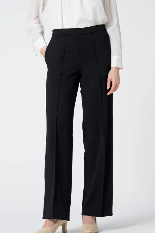 Comfort Georgette: Straight Pants