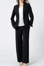 Comfort Georgette: Straight Pants
