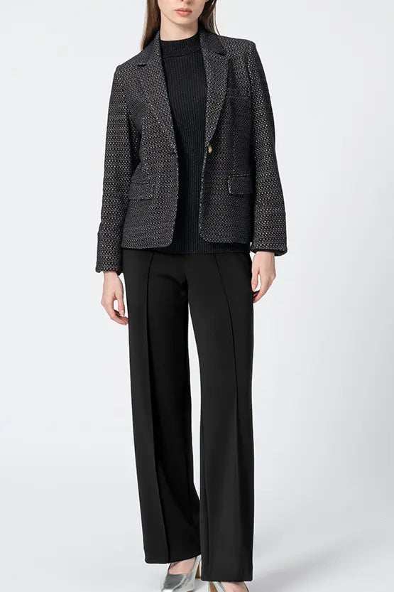 Comfort Georgette: Straight Pants