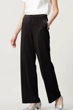 Space Material: Straight Wide Pants
