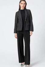 Marshmallow Tech: Straight Wide-Leg Pants