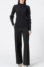 Marshmallow Tech: Straight Wide-Leg Pants