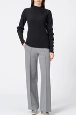 Marshmallow Tech: Straight Wide-Leg Pants