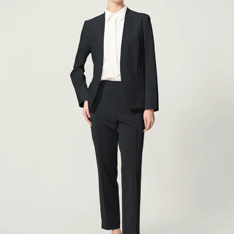 Can be worn as a set with the same material jacket or individually