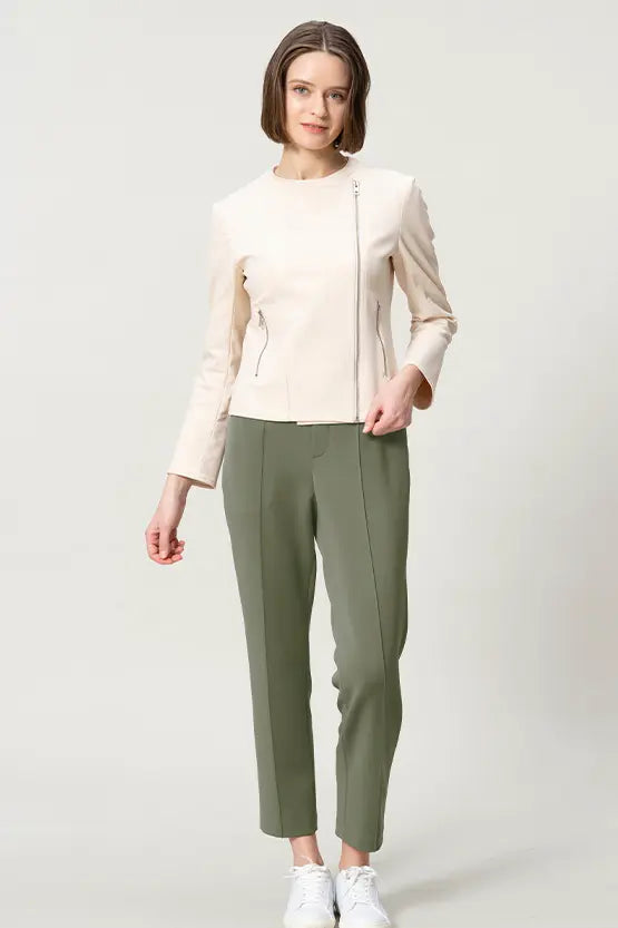 Space Material: Tapered Pants