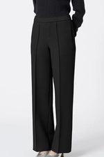 Marshmallow Tech: Straight Wide-Leg Pants