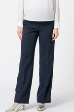 Active Warm Pinstripe: Straight Pants