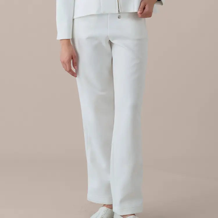 Sleek, flowing silhouette creates an elegant leg-lengthening effect