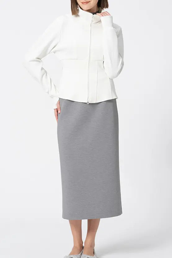 Marshmallow Tech: I-Line Long Skirt