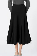 Marshmallow Tech: Flare Long Skirt