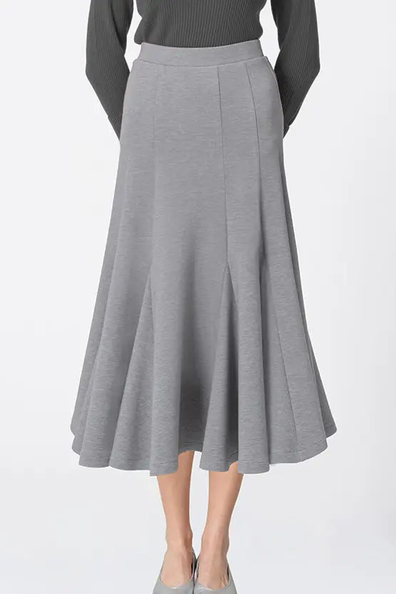 Marshmallow Tech: Flare Long Skirt