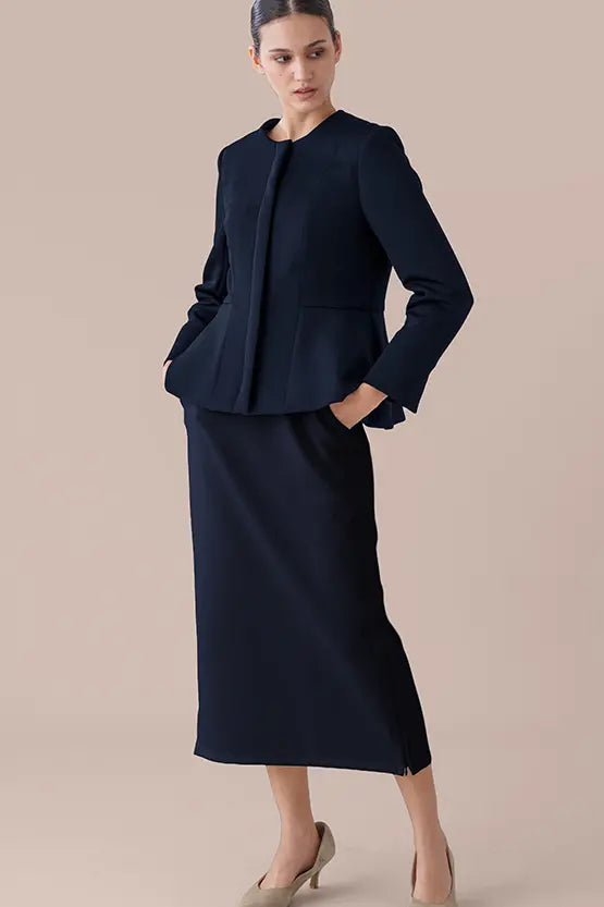 Space Material: Straight Skirt