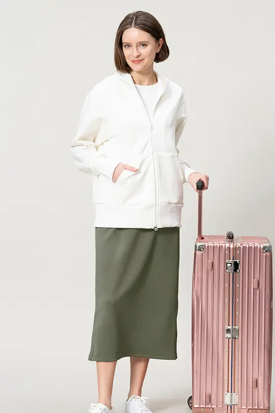 Space Material: Straight Skirt