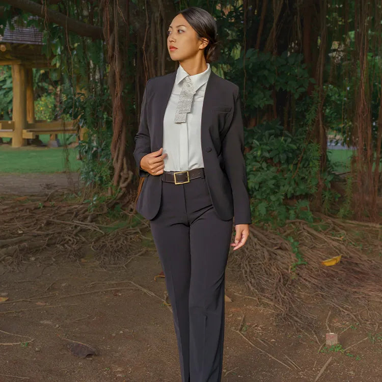 A distinguished piece that transitions seamlessly from business hours to formal occasions, embodying elegance and sophistication