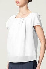 Refined T-shirt Series: Double-layered top