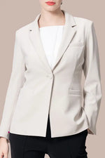 Stretch Chiffon: Square Neck Top