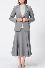 Washable Wool Knit: High-Neck Top