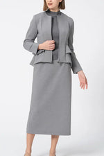 Washable Wool Knit: High-Neck Top
