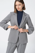 Washable Wool Knit: High-Neck Top