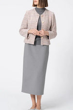 Washable Wool Knit: High-Neck Top
