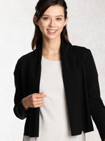 Black Kanazawa Short Cardigan
