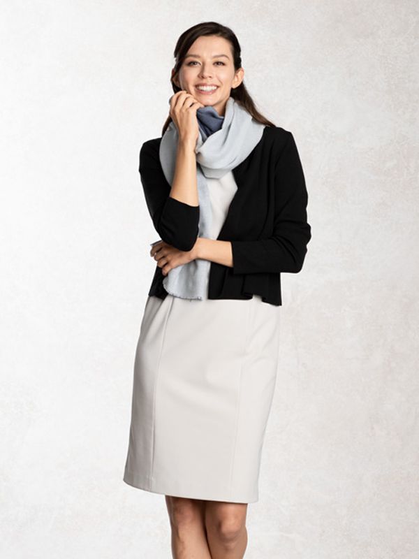 Black Kanazawa Short Cardigan