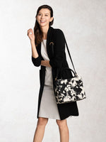 Black Kanazawa Cardigan With Side Slits