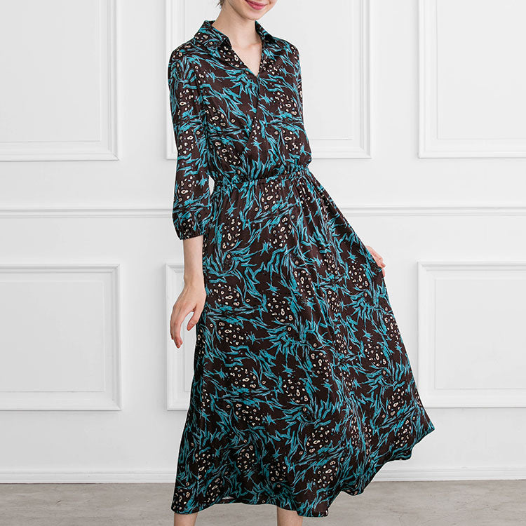 A flowing, vertical silhouette enhances your style