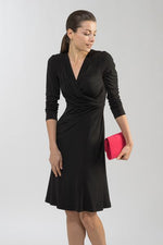 Black Waist Gathered Dress Sold Out