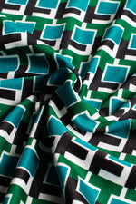 Silk-Like Green King'S Road Cache-Coeur Ribbon Dress