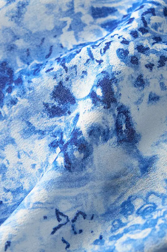 Stretch Chiffon: Knee-Length Mermaid Dress