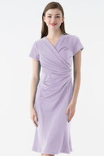 Lavender Gather Dress