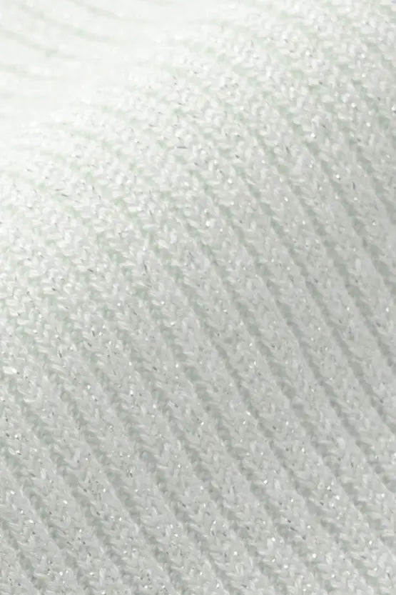 Washable Wool Knit: High-Neck Top
