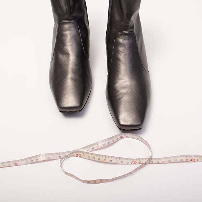 Available in sizes from 21.5cm to 25.5cm