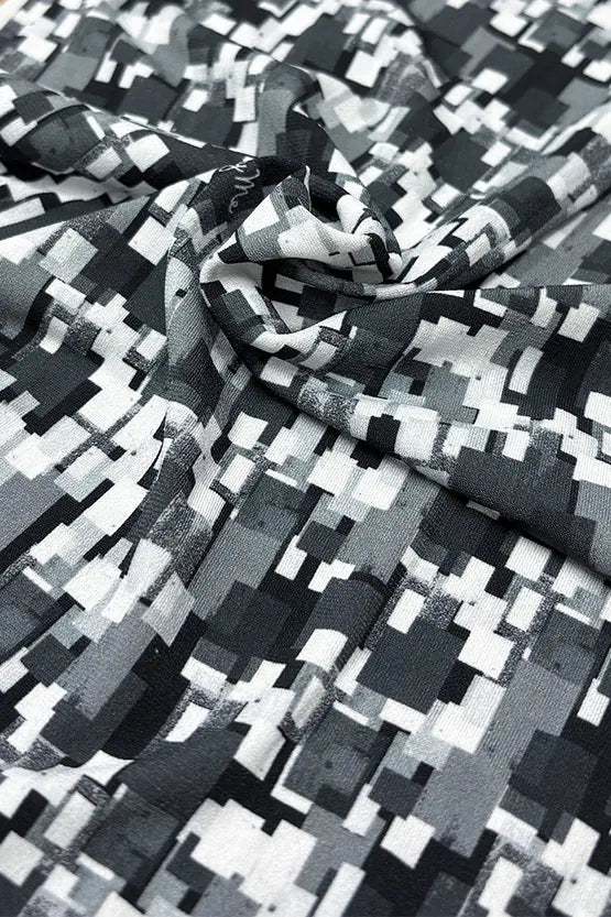 Stretch Jersey: Gathered Dress