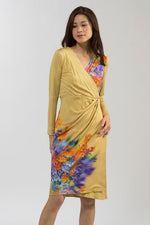 Japanese Pattern: Silk Jupiter Asymmetry Dress