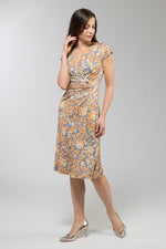 Japanese Pattern: Akamichiel Rayon Waist Gathered Dress