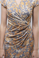Japanese Pattern: Akamichiel Rayon Waist Gathered Dress