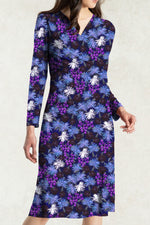 Silk-Like Night Margaret Gather Dress