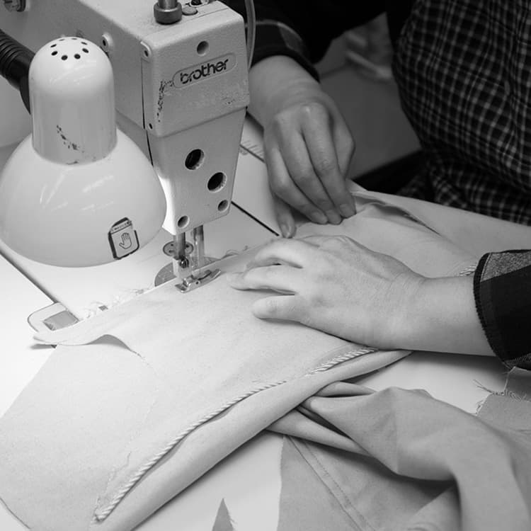 High-performance Japanese fabric sewn in Fukushima