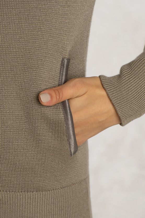 Washable Knit: Zip-Up Knit Blouson