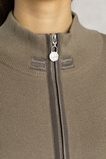 Washable Knit: Zip-Up Knit Blouson