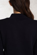 Washable Knit: Zip-Up Knit Blouson