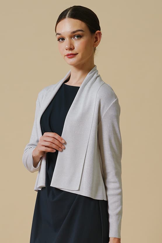 Short cardigan made in Niigata