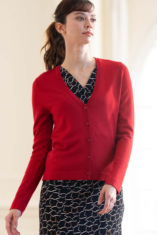 V-Neck Cardigan