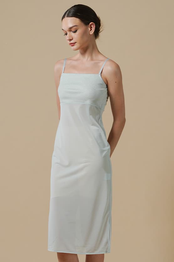Anti-Static Long Cami Dress: Anti-Static Long Camisole Dress
