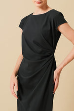 [Anti-see-through] T-dress with sash